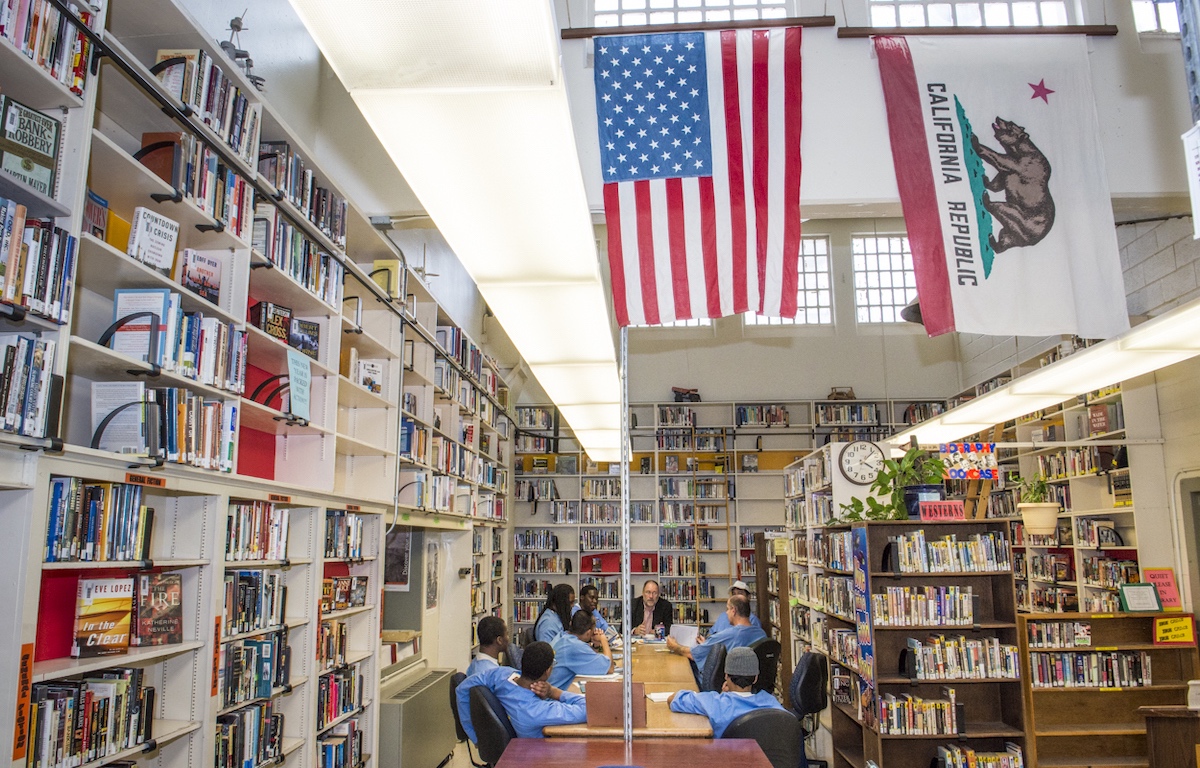 Class in Library, San Joaquin County