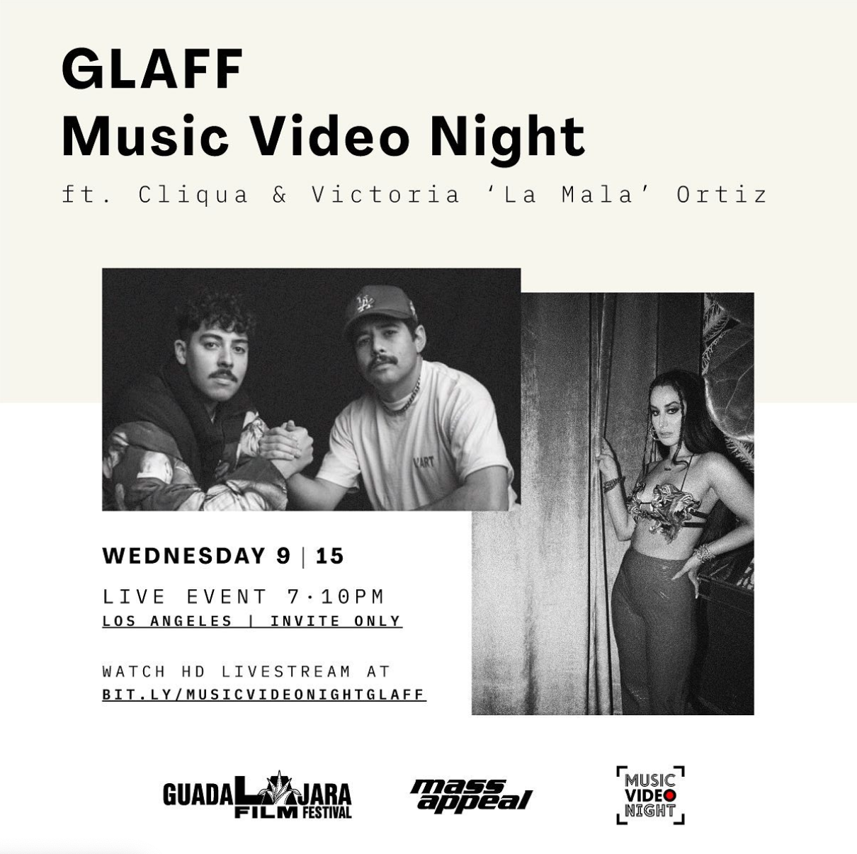 GLAFF - Music Video Night