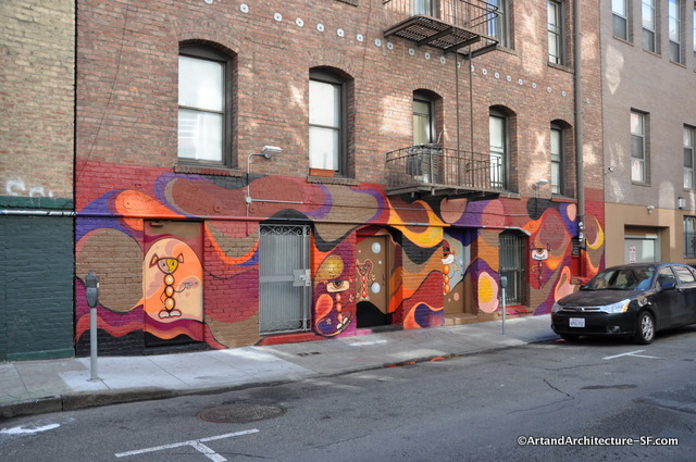 Fern Alley Mural, Lower Polk San Francisco - Livable Environment & Lower Polk CBD (2012)