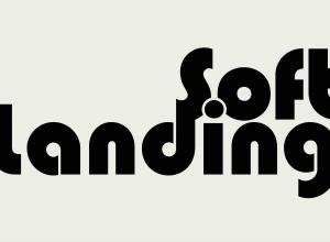 words: Soft (on top of )Landing  (aligned on right side)